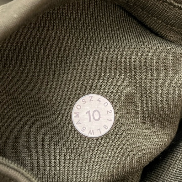 Lululemon Train Times 7/8 Pant 25”Dark Olive Size 10 - Picture 7 of 16